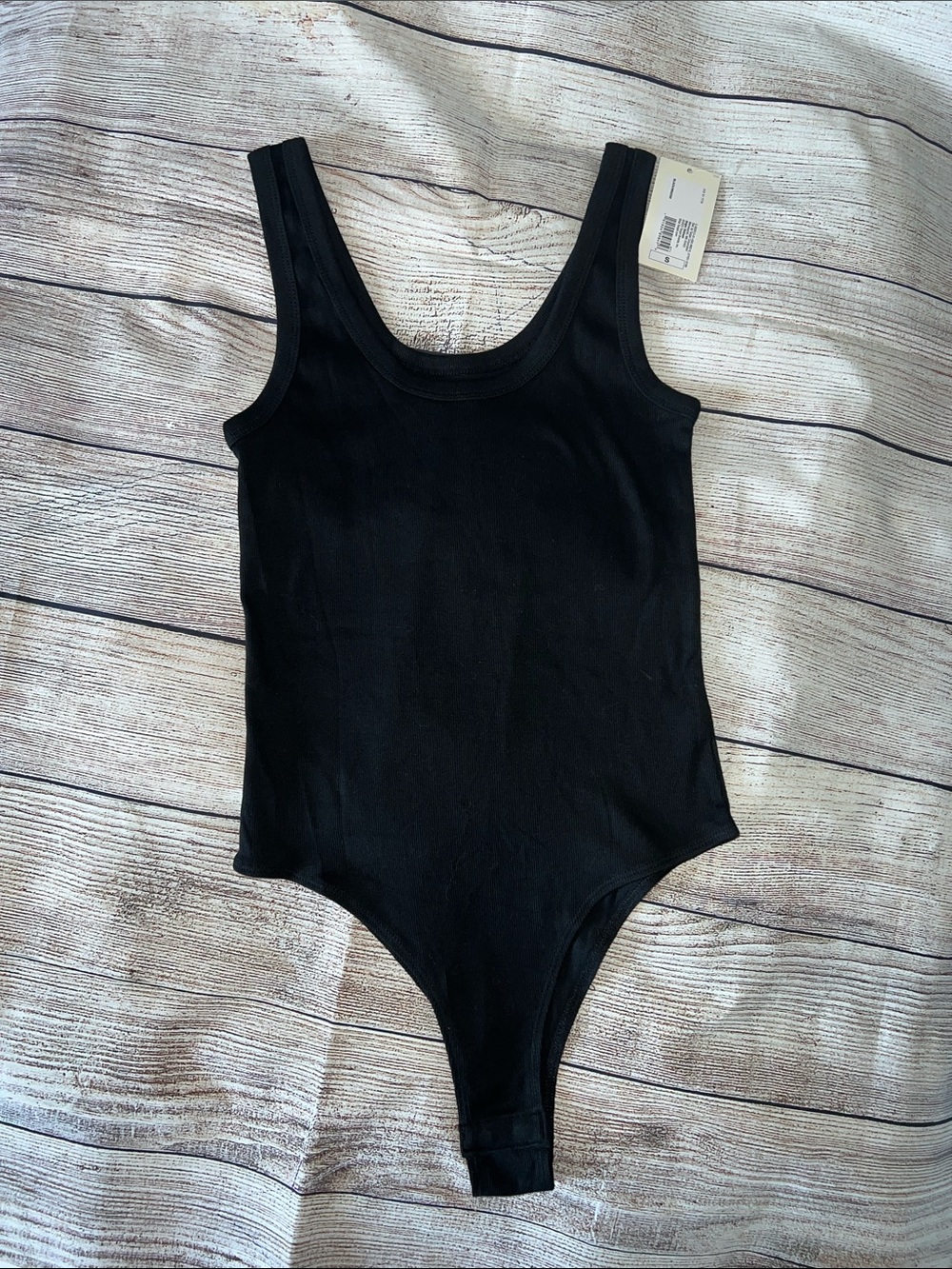 A New Day Tank Ribbed Bodysuit